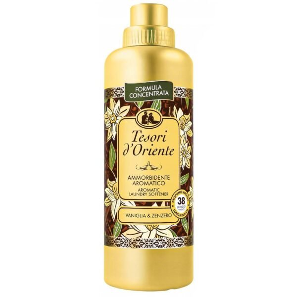 Skalbinių minkštiklis Tesori Vanilia & Zenzero, 760ml.